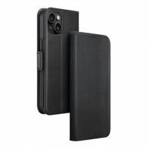 Robusta funda y carcasa magnética 2 en 1 para Apple iPhone 15 Plus, negro ónix - Nuevo
