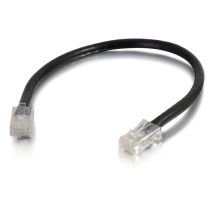 C2G Câble de raccordement réseau Cat5e sans gaine non blindé (UTP) de 1 M - Noir