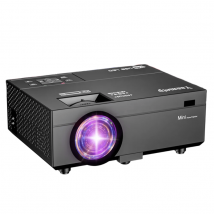 Projecteur LED HD Transjee M8G | Résolution 1280*1080, Distance de Projection 1,5m - 4m, Taille de Projection 30 pouces - 120 pouces, Haut-parleur 