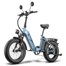 FAFREES FF20 Polar Bicicleta eléctrica motor 500W batería 36V 12Ah×2 freno a cable bicicleta eléctrica plegable - Nuevo
