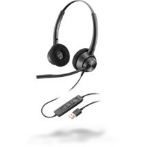 POLY EncorePro 320 Auricular con cable de sobremesa/centro de llamadas USB tipo A Negro - Nuevo