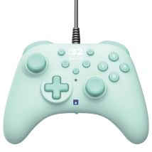 Hori Mando con cable HORIPAD Turbo (Cozy Green) para Nintendo Switch 2 – Con licencia oficial de Nintendo - Nuevo
