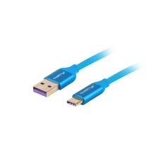 Lanberg CA-USBO-21CU-0005-BL câble USB USB 2.0 0,5 m USB A USB C Bleu