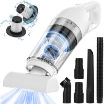Aspirateur de table sans fil 120W blanc