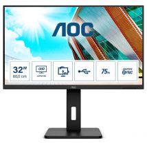 AOC P2 U32P2 écran plat de PC 80 cm (31.5 ) 3840 x 2160 pixels 4K Ultra HD LED Noir