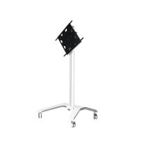 Supporto a rotelle per Samsung Flip 55'' e 65'' con rotazione integrata, VESA 600x400, Bianco - Nuovo