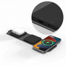 mophie 401309741 chargeur d'appareils mobiles Casque, Téléphone portable Graphite Secteur Recharge sans fil Intérieure