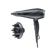 Sèche-cheveux ionique Severin HT0167 2300W AC Noir Gris diffuseur et concentrateur