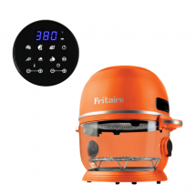 Freidora de aire Fritaire Glass Bowl Air Fryer Naranja - Nuevo