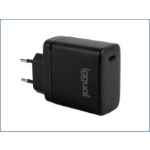 iggual IGG318430 chargeur d'appareils mobiles Téléphone portable, Chargeur électrique, Smartphone, Smartwatch, Tablette Noir Secteur Charge rapide 