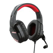 Trust GXT 448 Nixxo Auriculares Alámbrico Diadema Juego USB tipo A Negro, Rojo - Nuevo