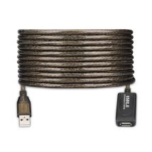 Ewent EW1024 câble USB USB 2.0 25 m USB A Noir