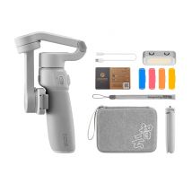 Zhiyun Tech SMOOTH Q4 COMBO Stabilisateur de caméra de smartphone Blanc, Gris