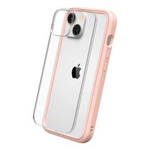 RhinoShield Coque Compatible avec [iPhone 15 Plus] Mod NX - Protection Fine Personnalisable avec Technologie d'absorption des Chocs [sans BPA] - Rose 