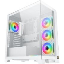 Case per PC - XIGMATEK - Endorphin ULTRA Arctic (bianco) - Mid-tower - Formato ATX - Senza alimentatore - Nuovo