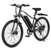 Vélo électrique unisexe Iscooter 26 pouces Moteur EB3 500W Batterie 36V10.4AH Autonomie 70-100km Vélo électrique, vitesse de pointe 35km/h après 