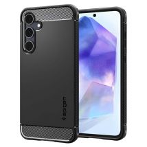 Spigen SGP Funda para Galaxy A55 5G Serie Rugged Armor Antichoque Negro - Nuevo