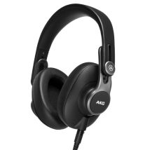 AKG K371 écouteur/casque Écouteurs Avec fil Arceau Stage/Studio Noir, Métallique
