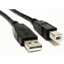 Akyga AK-USB-04 câble USB USB 2.0 1,8 m USB A USB B Noir