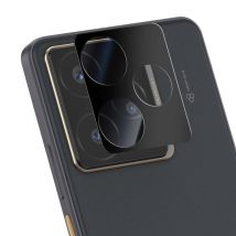 iMak Cristal Templado para Cámara Realme GT 7 / 7T Ultra Fino Antichoque Negro transparente - Nuevo