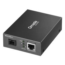 TP-Link Omada MC212CS-2 convertisseur de support réseau 1000 Mbit/s 1550 nm Monomode Noir