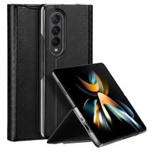 Étui livre magnétique série Dux Ducis Bril pour Samsung Galaxy Fold 4 F936B Noir