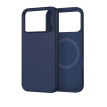 Coque Silicone WeFix MagSafe Bleu pour iPhone 17 Pro Max - Protection Durable avec Garantie 2 Ans
