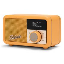 Roberts Radio Revival Petite 2 Portátil Analógico y digital Amarillo - Nuevo