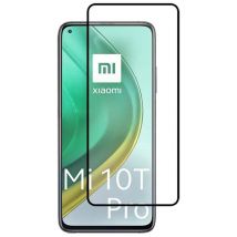 Evelatus Full Cover 2.5D Verre Xiaomi Mi 10T Pro Antistatique / Colle Japon Noir