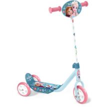 Trottinette enfant 3-roues REINE DES NEIGES RN246050 plateau antidérapant guidon réglable Bleu clair