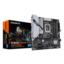 GIGABYTE B760M GAMING PLUS WIFI DDR4 Carte mère - Compatible avec les processeurs Intel Core de 14e génération, VRM 4+1+1 phases, jusqu'à 5333 MHz 