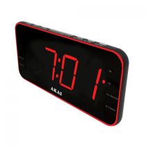Akai ACR-3899 Radio portátil Reloj Digital Negro - Nuevo