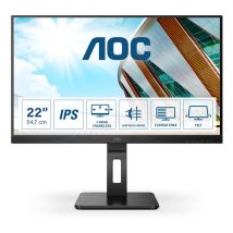 Pantalla LED AOC P2 22P2Q 54,6 cm (21,5 ) 1920 x 1080 píxeles Full HD Negro - Nuevo