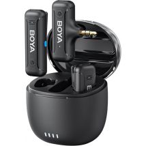 Micrófono lavalier inalámbrico BOYA BY-WM3T-M2 con conexión TRS de 3,5 mm para cámaras DSLR y videocámaras - Nuevo
