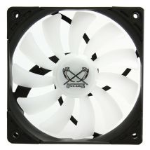 Scythe SU1225FD12LR-RD système de refroidissement d'ordinateur Universel Ventilateur 12 cm Noir, Blanc 1 pièce(s)