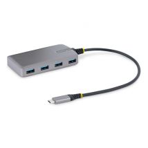 StarTech.com Hub USB-C à 4 Ports - 4x USB-A, 5Gbps - Alimenté par Bus - Hub USB 3.0 avec Câble de 30 cm - Mini Hub USB Type-C - Hub USB de Bureau, USB