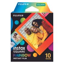 Película Fujifilm Instax Square Rainbow 10 exposiciones - Nuevo