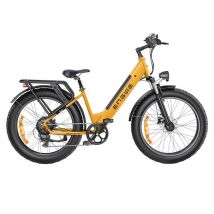 ENGWE E26 Bicicleta eléctrica Step-thru - 250W 768WH Autonomía 140KM Frenos de disco - Amarillo - Nuevo