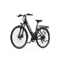 VéLo Électrique ONESPORT OT12 | Vitesse Max 25 km/h | Autonomie 40 km | Moteur 250W | Batterie 36V 13Ah | Pneus 27.5 Pouces | Gris