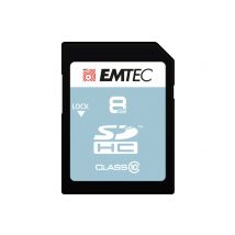 Emtec Classic 8 GB SDHC Classe 10 - Nuovo