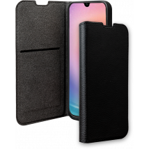 Folio pour Samsung Galaxy A25 Wallet Fonction Stand Noir - Certifié GRS Bigben