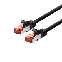 LOGON TCF66F200BL cable de red Negro 20 m Cat6a U/UTP (UTP) - Nuevo