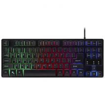 Clavier Gaming Nitro TKL 80% à membrane avec rétroéclairage RVB 3 zones