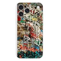 Coque en silicone - Compatible pour Apple iPhone 17 Pro Max - design graffiti 1