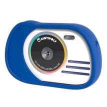 Fotocamera Digitale per Bambini KIDYCAM Blu Scuro - Risoluzione 8MP, Impermeabile, Facile da Usare - Nuovo