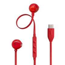 JBL Tune 305C Auriculares Alámbrico Dentro de oído Llamadas/Música USB Tipo C Rojo - Nuevo