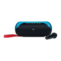 Enceinte sans fil lumineuse - BIGBEN - Bluetooth 5.3, 50W, TWS, USB, Micro sans fil inclus, Égaliseur, Batterie USB-C