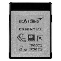 Tarjetas EXASCEND CF Express tipo B 2TB R1800/W1700 - Nuevo