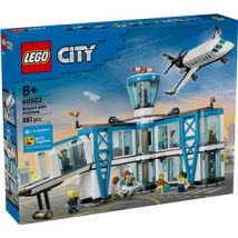 LEGO City 60502 L'aéroport et l'avion