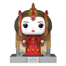 Personaggio d'azione Funko Pop Deluxe Star Wars Regina Amidala sul Trono - Nuovo